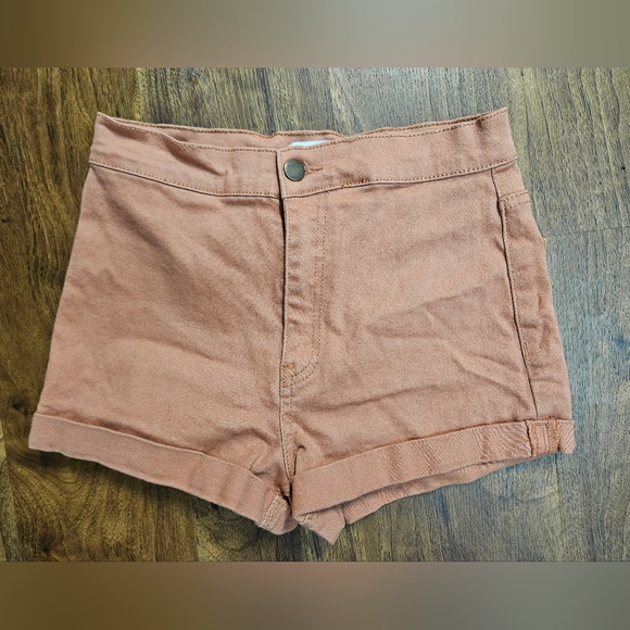 Forever 21 peach shorts sz 26 - Picture 1 of 3